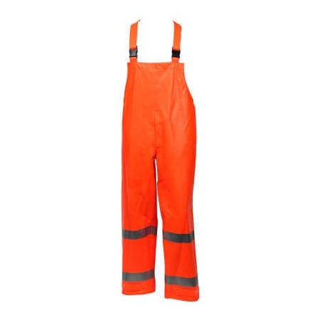 Tingley Tingley Eclipse Class E FR Overall, Snap Fly Front, Fluorescent Orange/Red, 3XL O44129.3X